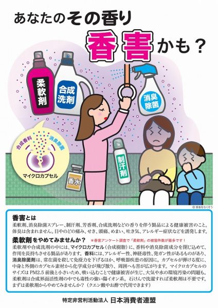 香害ポスター：マイクロカプセル